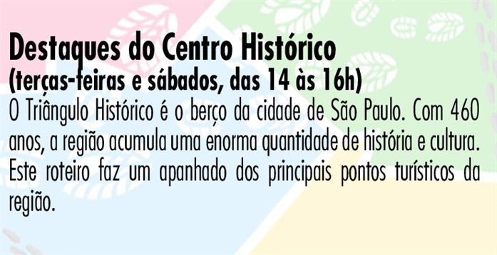 Destaques Centro Histórico - 3ª E Sábado Tarde Cópia